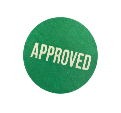 Approved stamp